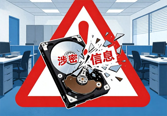 涉密电脑硬盘销毁公司